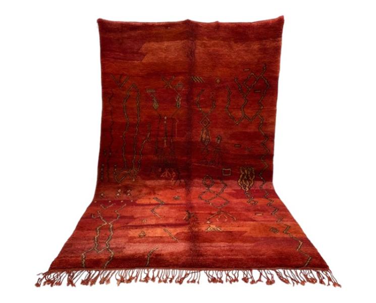 Mehdi Kamal Marokkaans handgemaakt tapijt